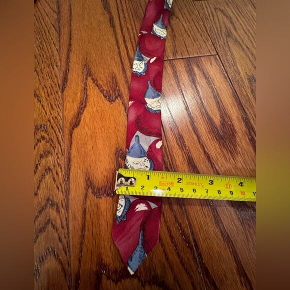 VTG The Wizard of Oz Tin Man Silk Tie Father’s Day The Wiz American Film Classic - Picture 9 of 9